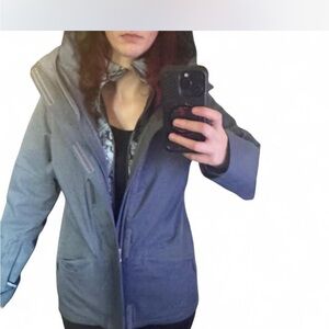 The North Face Blue Grey Ski & Snow Jacket